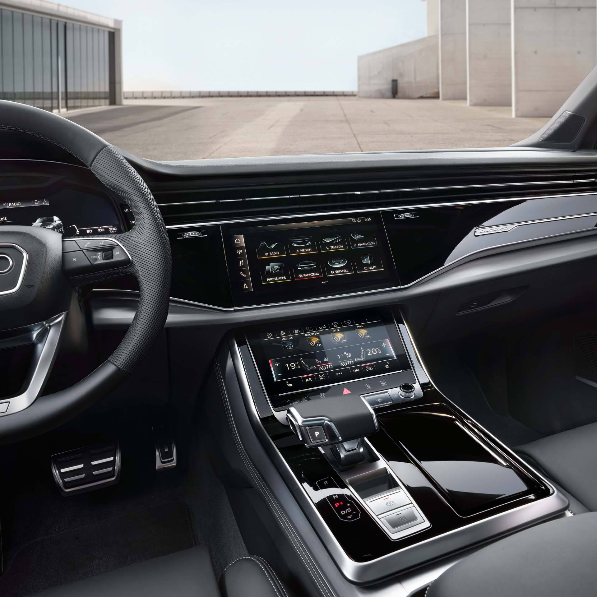 Audi Interieurdesign mit Fokus auf das Cockpit