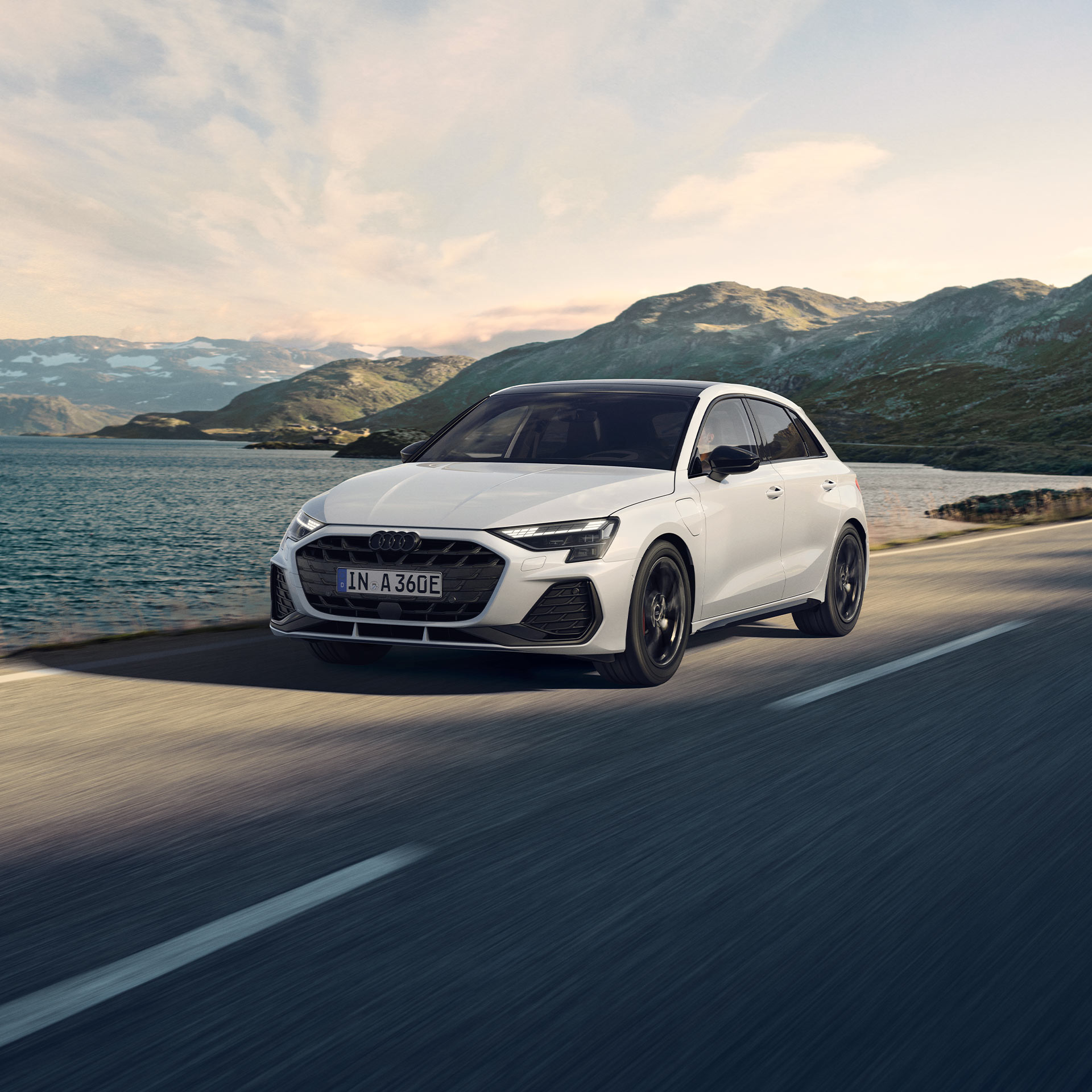 Audi A3 Sportback TFSI e - vedere dinamică frontală