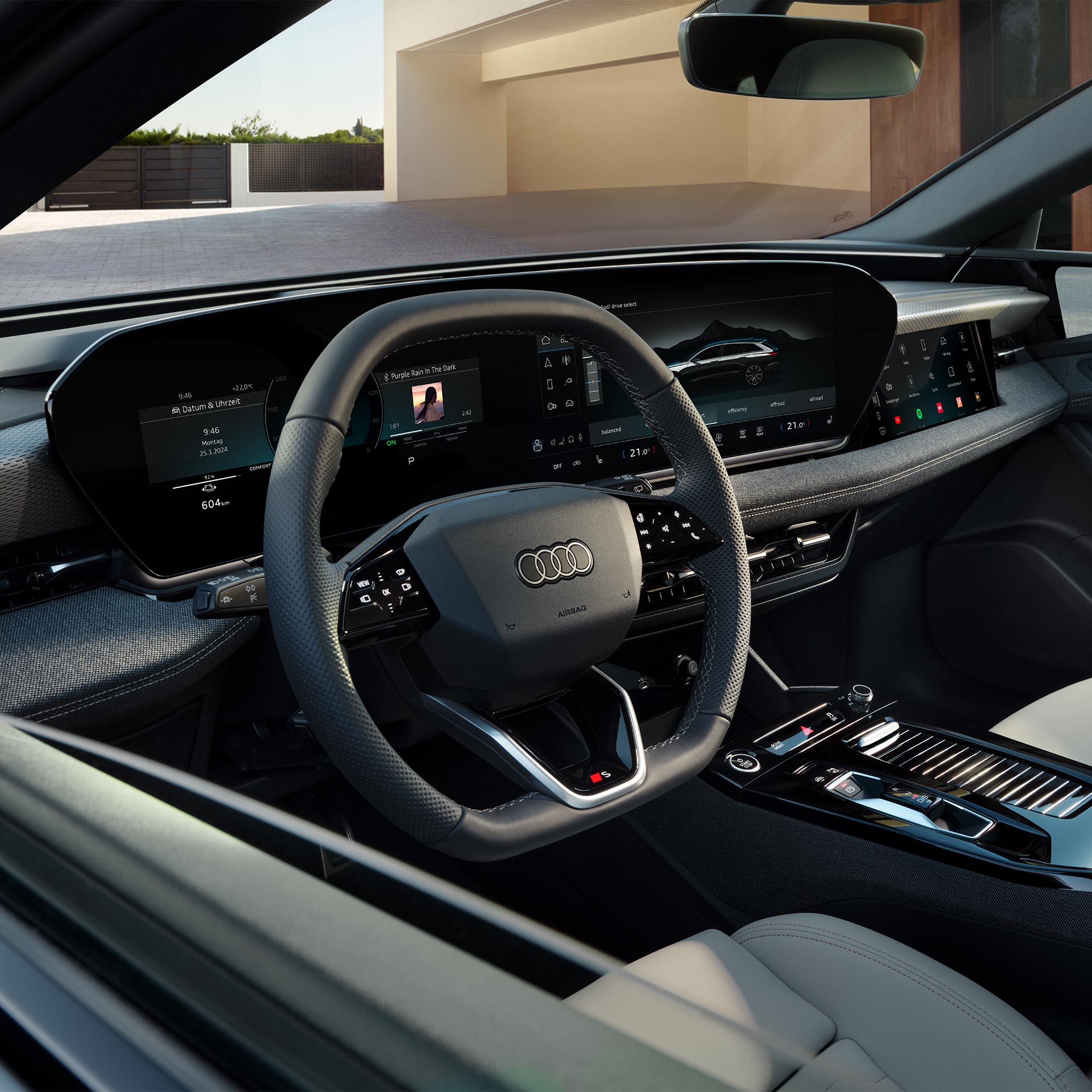 Audi A6 Avant e-tron interior