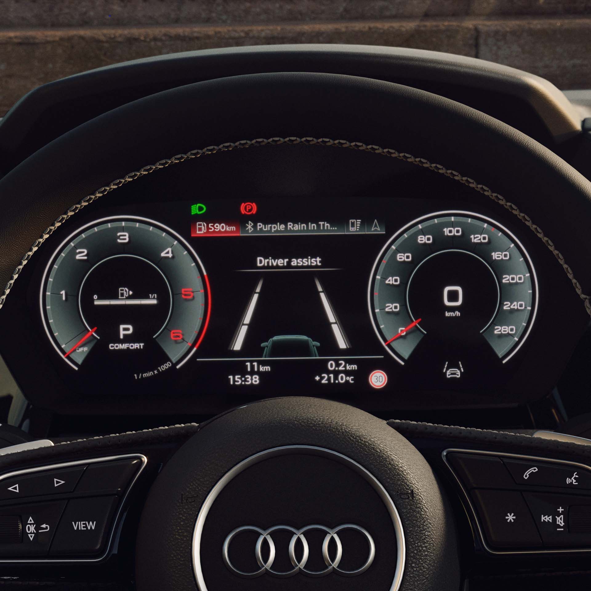 Virtual Cockpit Audi S3 Limousine