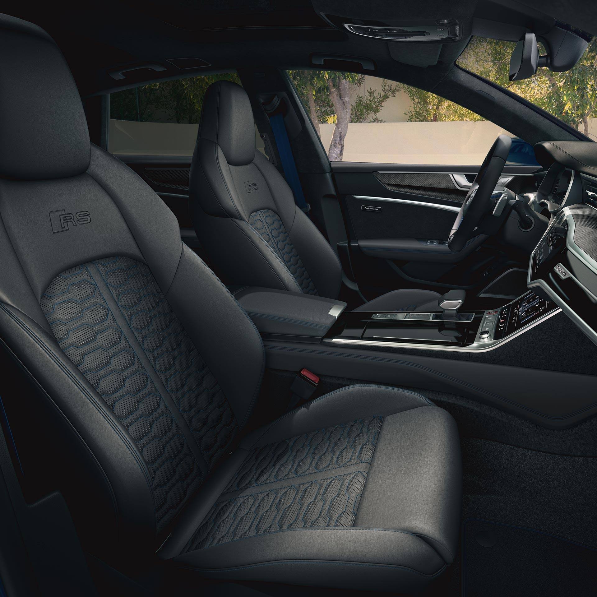 Interiorul modelului Audi RS 7 Sportback