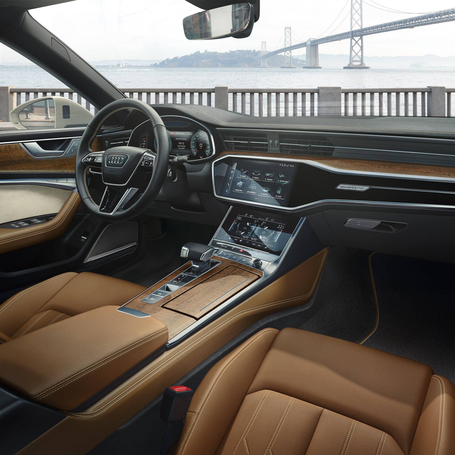 Audi A6 Limousine mit Audi exclusive Interieur
