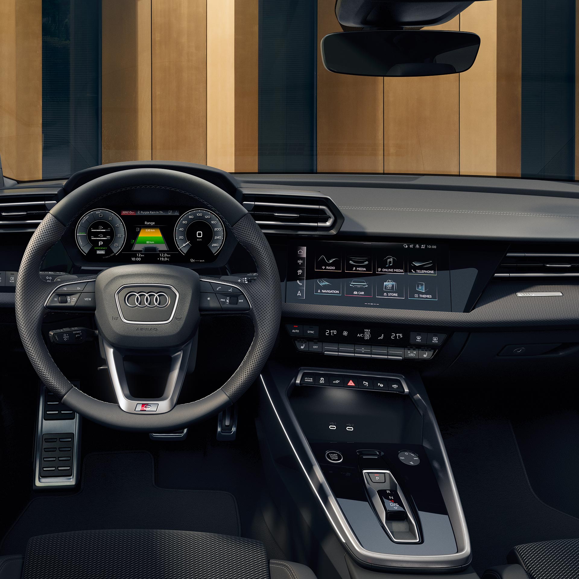  Audi A3 Sportback TFSI e interiér