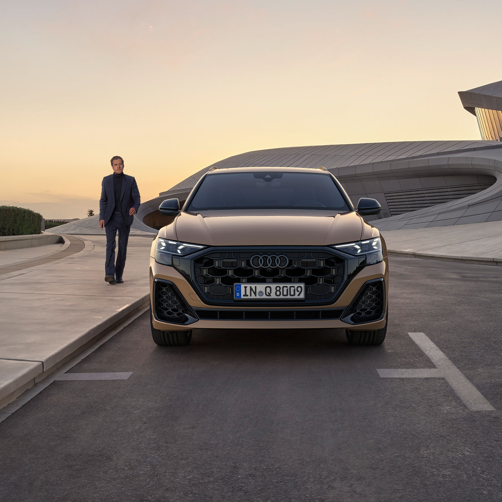 La Nueva Apariencia del Audi Q8: Seguridad y Diseño Purista con Detalles Distintivos