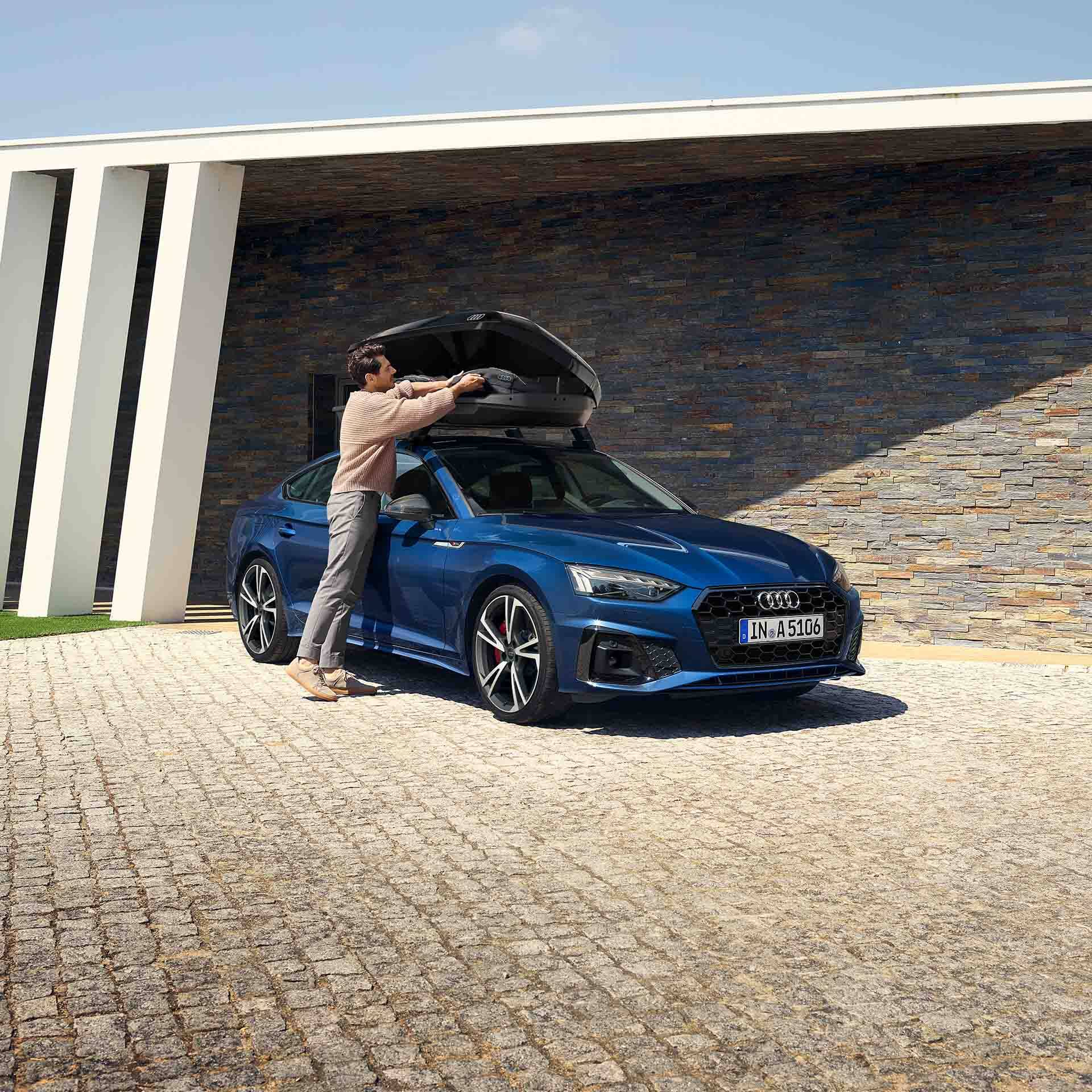 Audi A5 Coupé seitliche Frontansicht