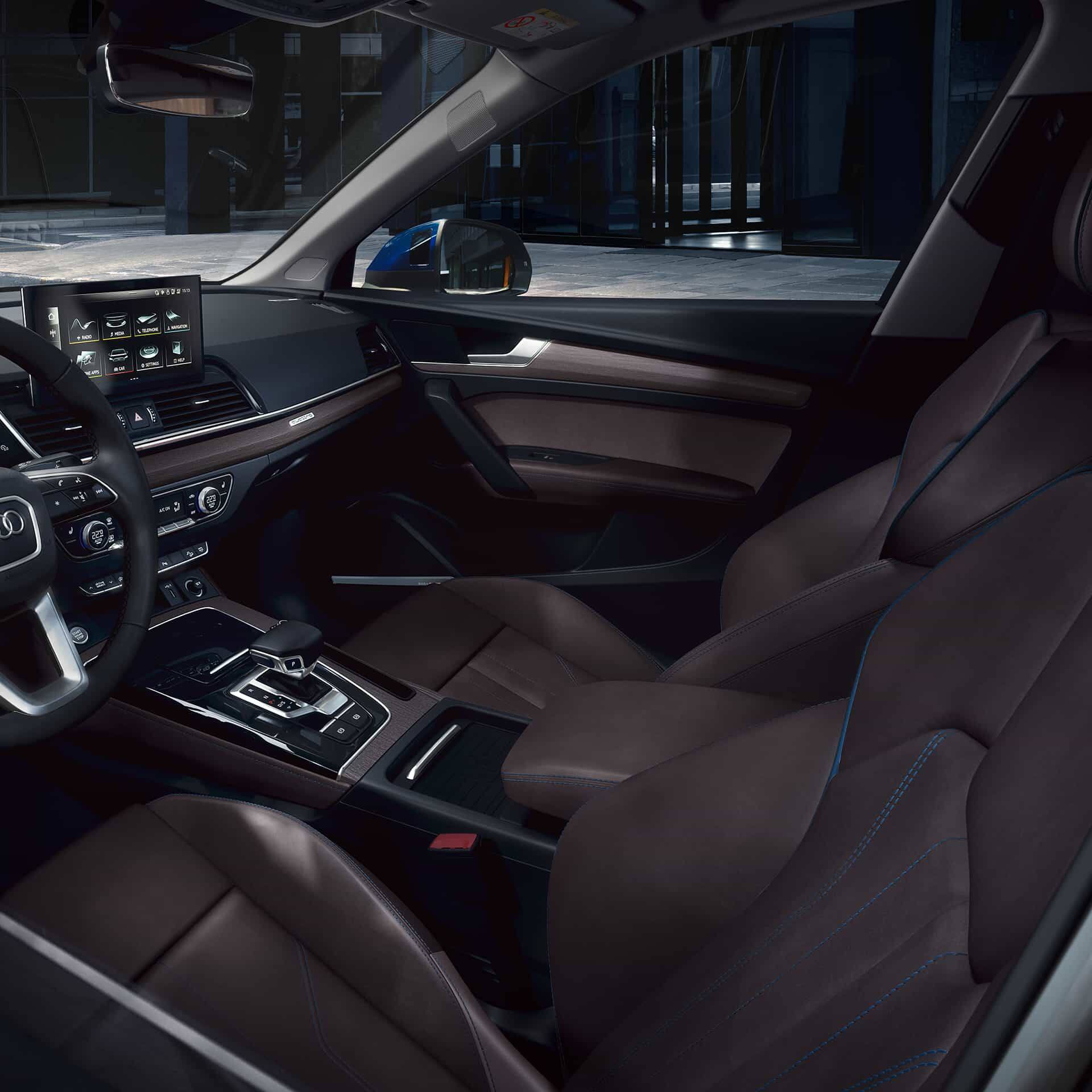 Audi Q5 Sportback: prikaz notranjosti