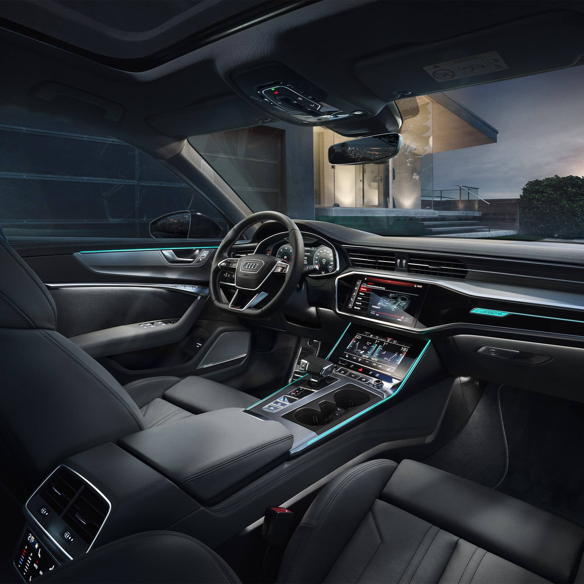Iluminação ambiente Audi A6 Limousine