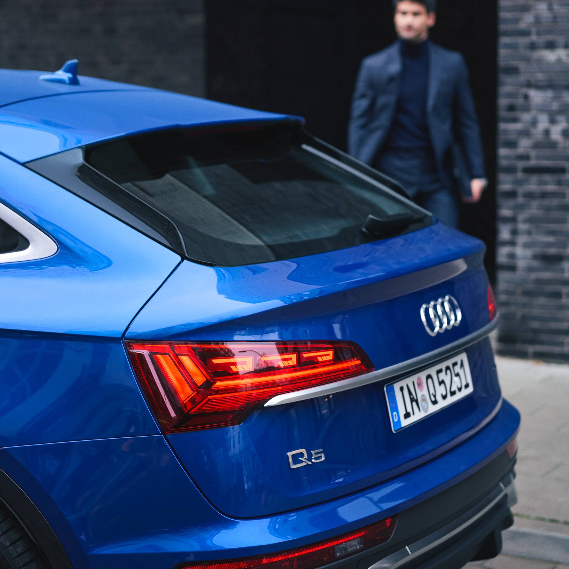 Audi Q5: zadek