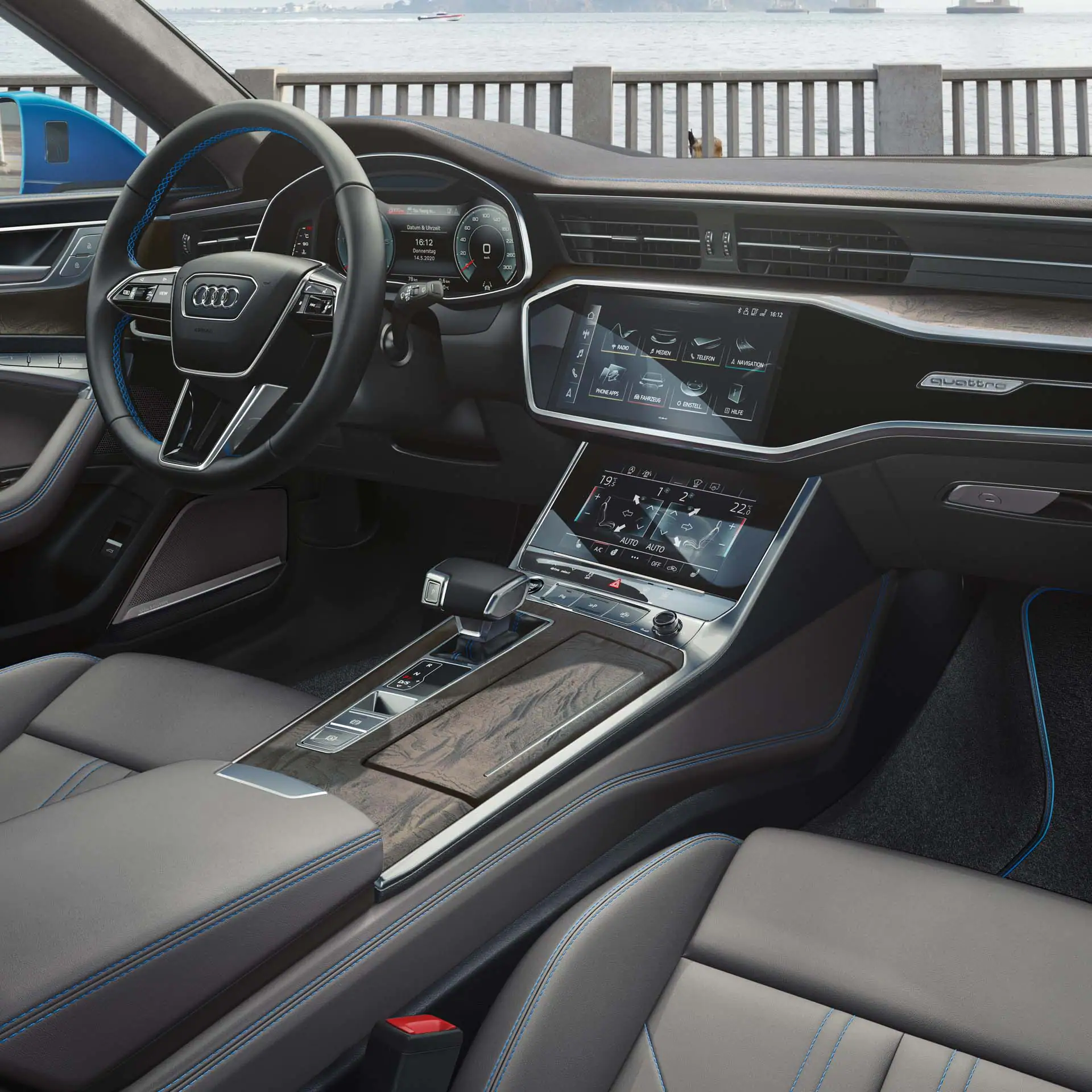 Audi A6 Avant mit Audi exclusive Interieur