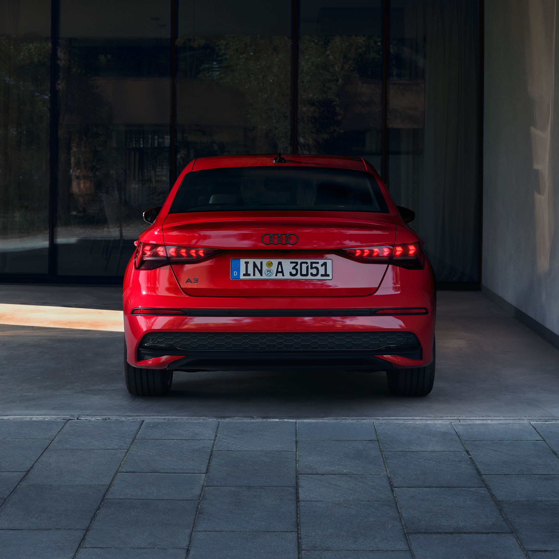 Audi A3 Sedan pohled zezadu