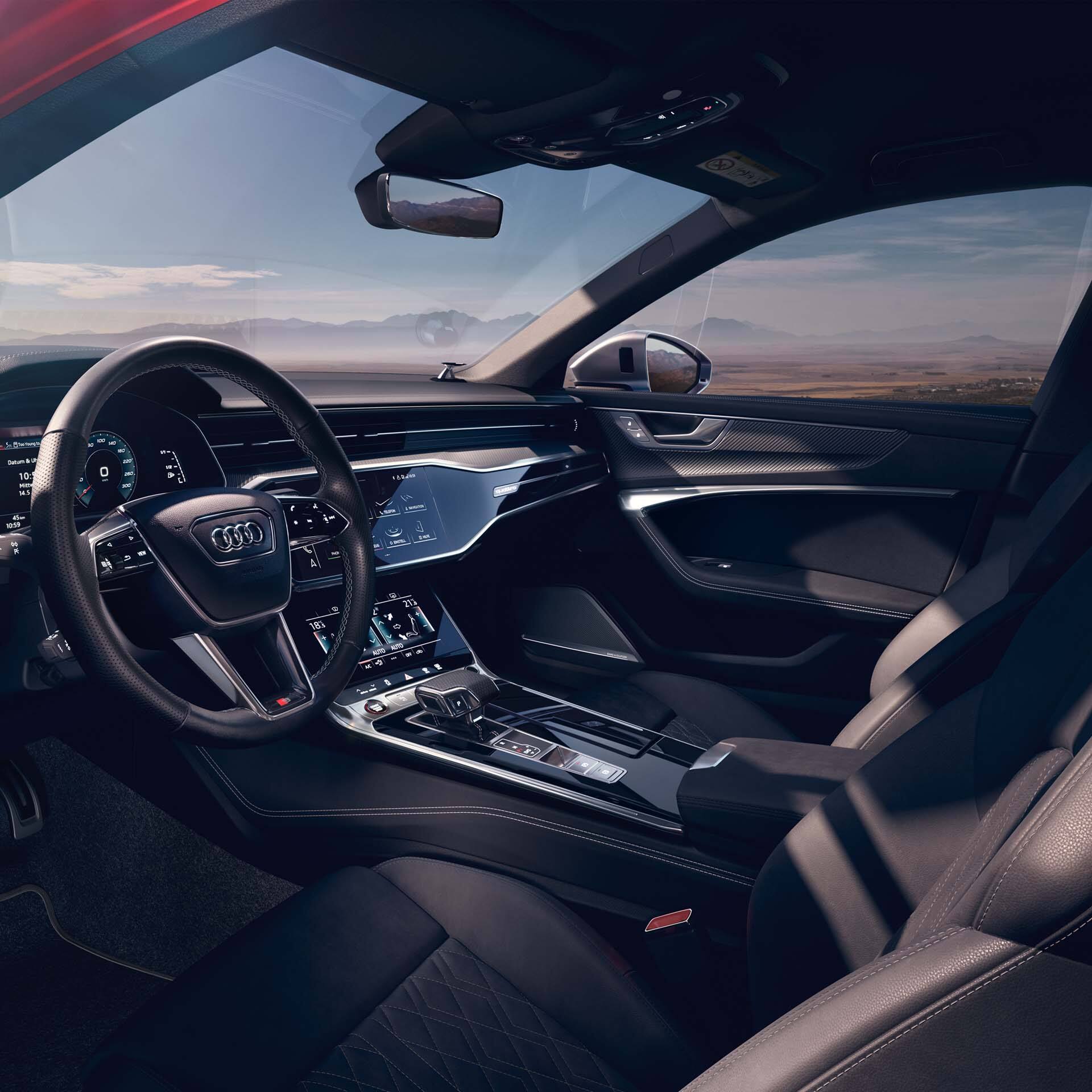 Interiorul Limuzinei Audi S6 TDI