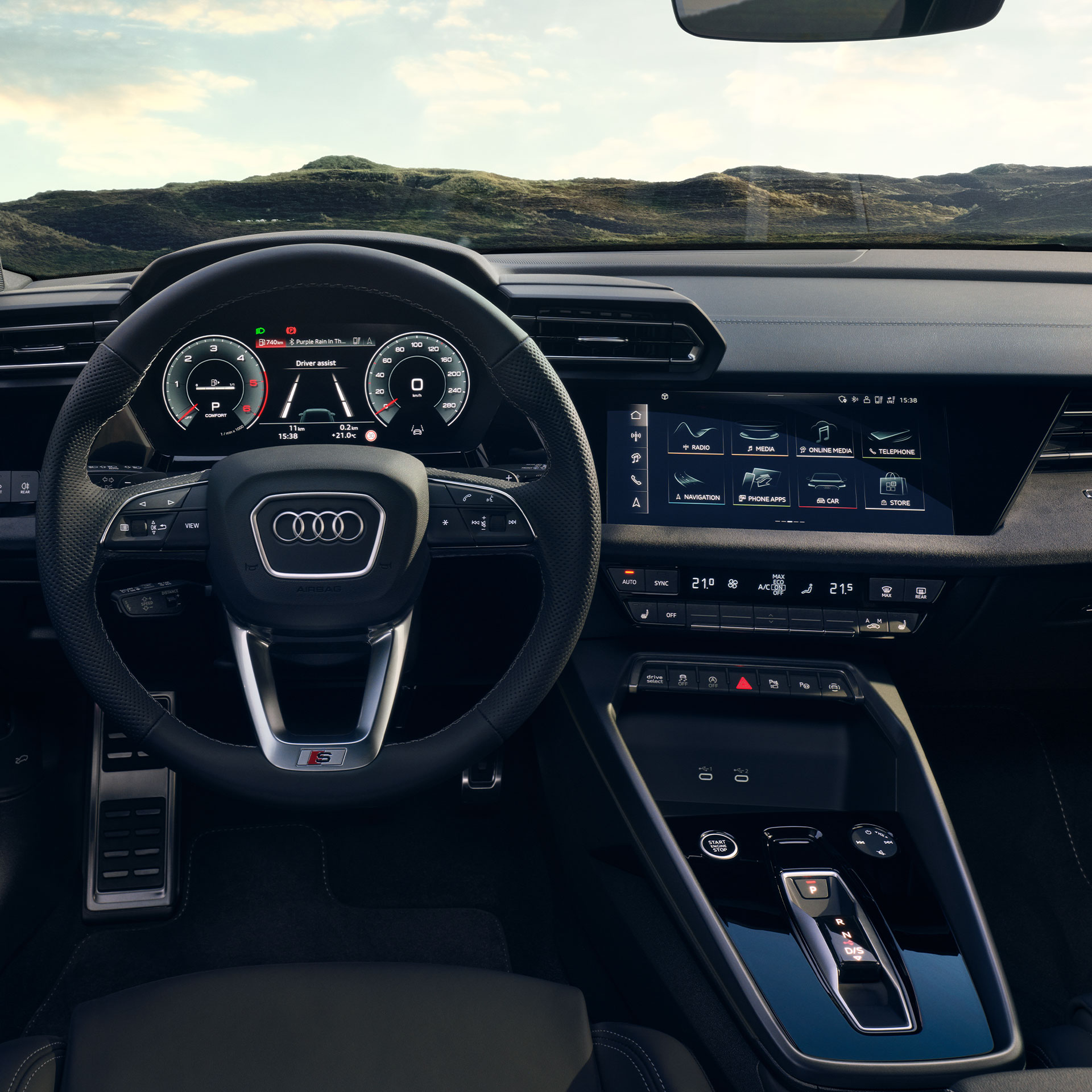 Audi A3 allstreet Cockpit