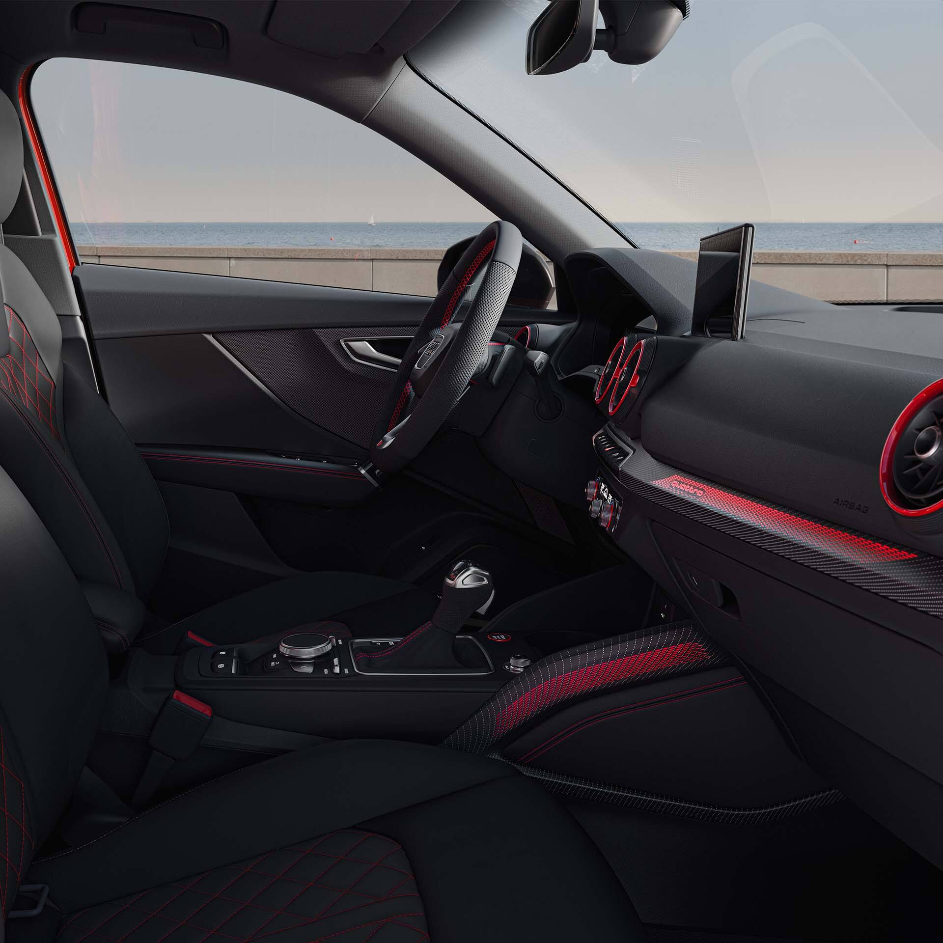 Interior do Audi SQ2