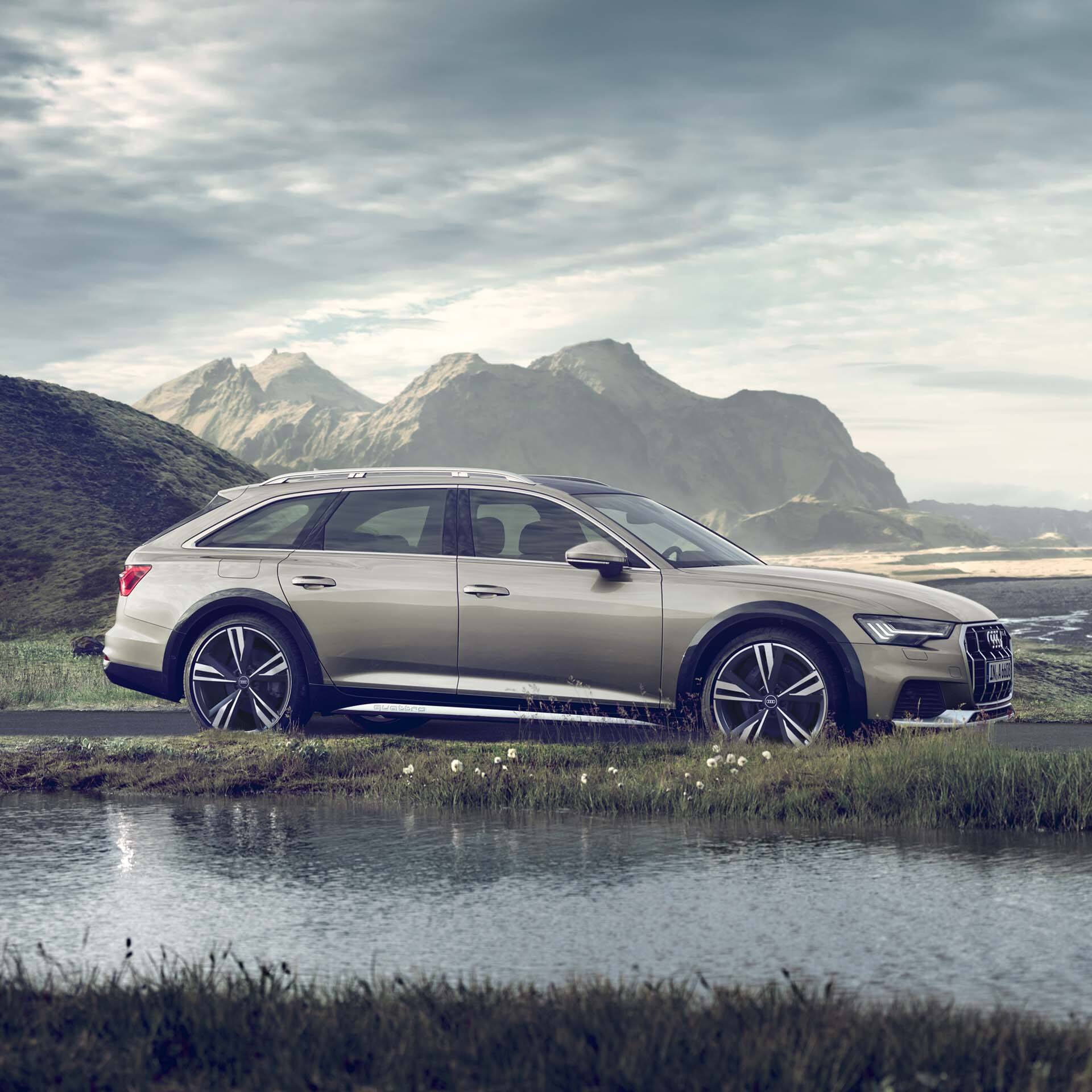 Seitenansicht A6 allroad quattro