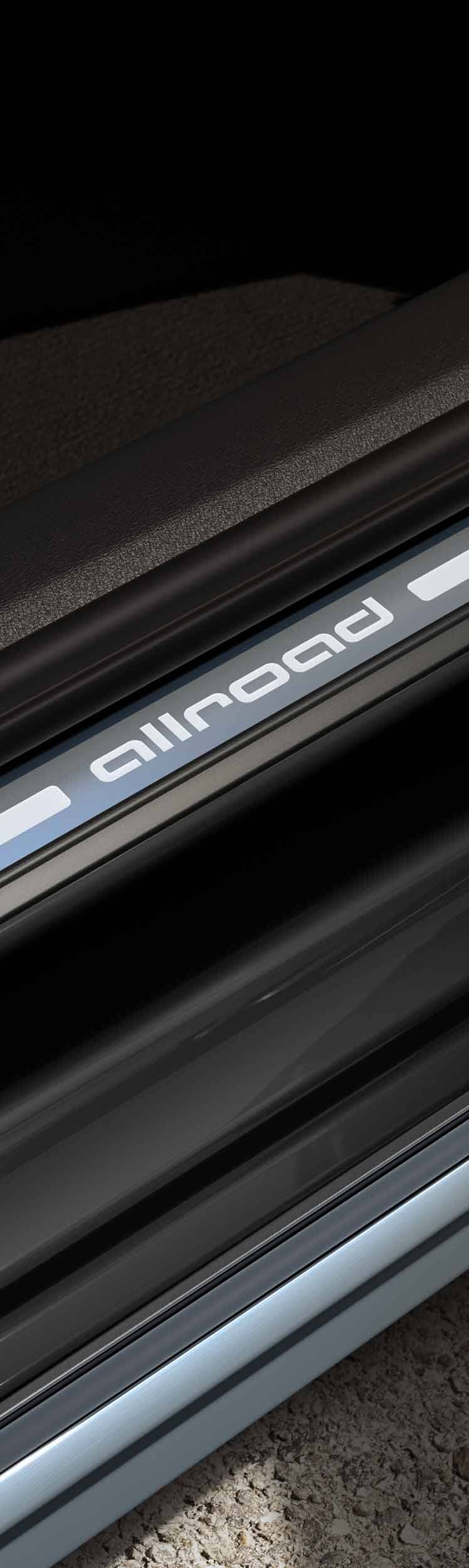 Audi A4 Allrad Quattro prahová lišta