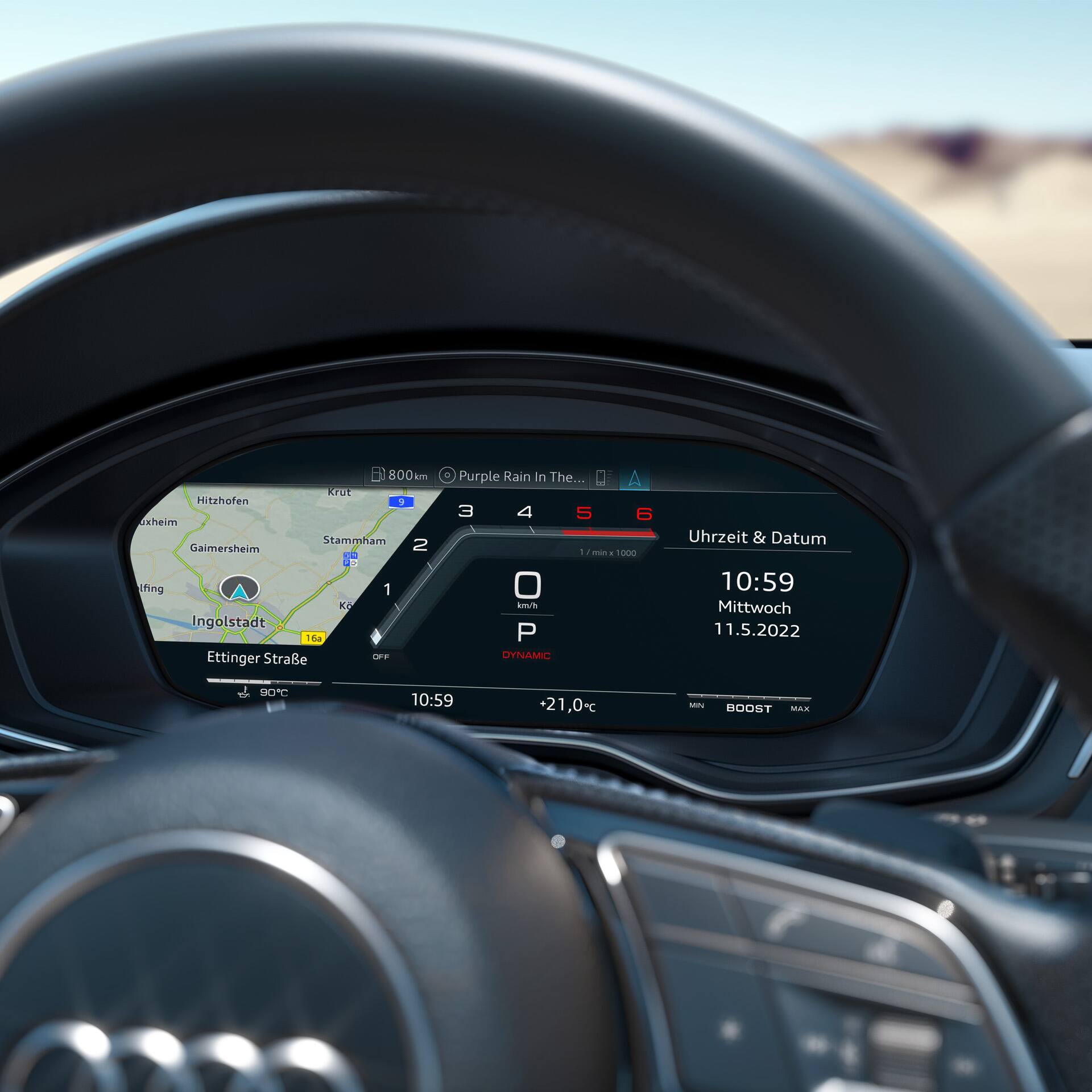 Audi S4 Limousine Virtual Cockpit