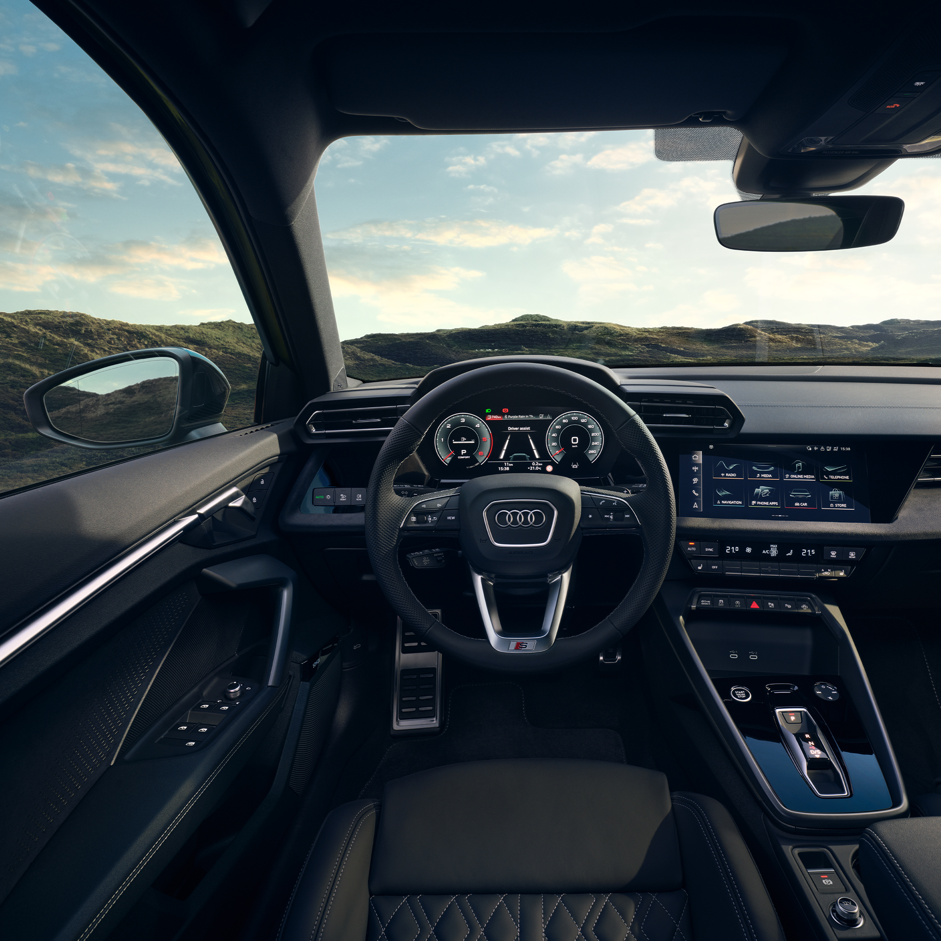 interior Audi A3 allstreet