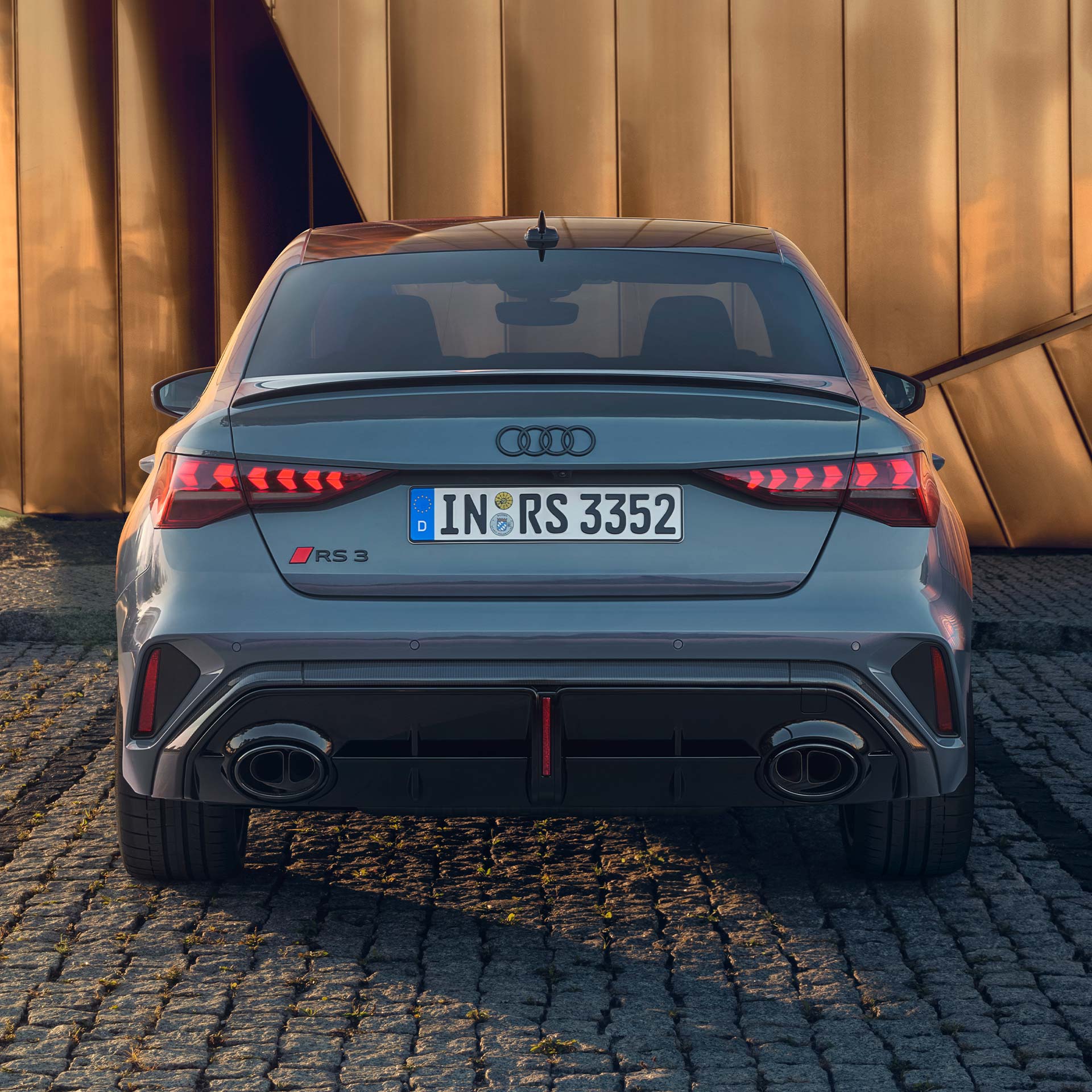 Audi RS 3 Limuzína pohled zezadu