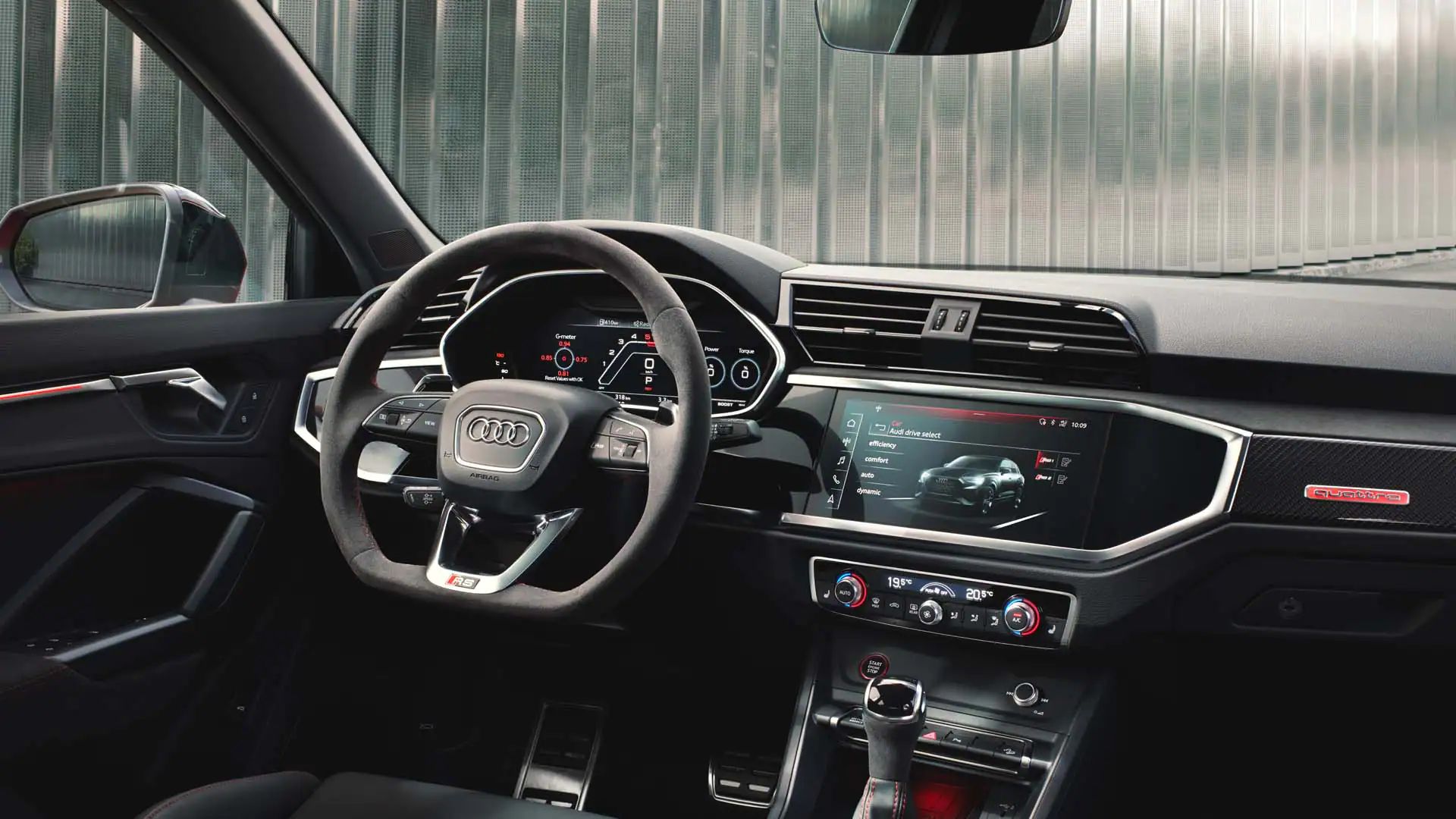  Innenraum des Audi RS Q3 Sportback