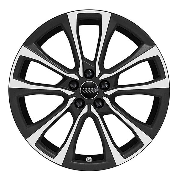 Audi A1 Leichtmetallfelge schwarz