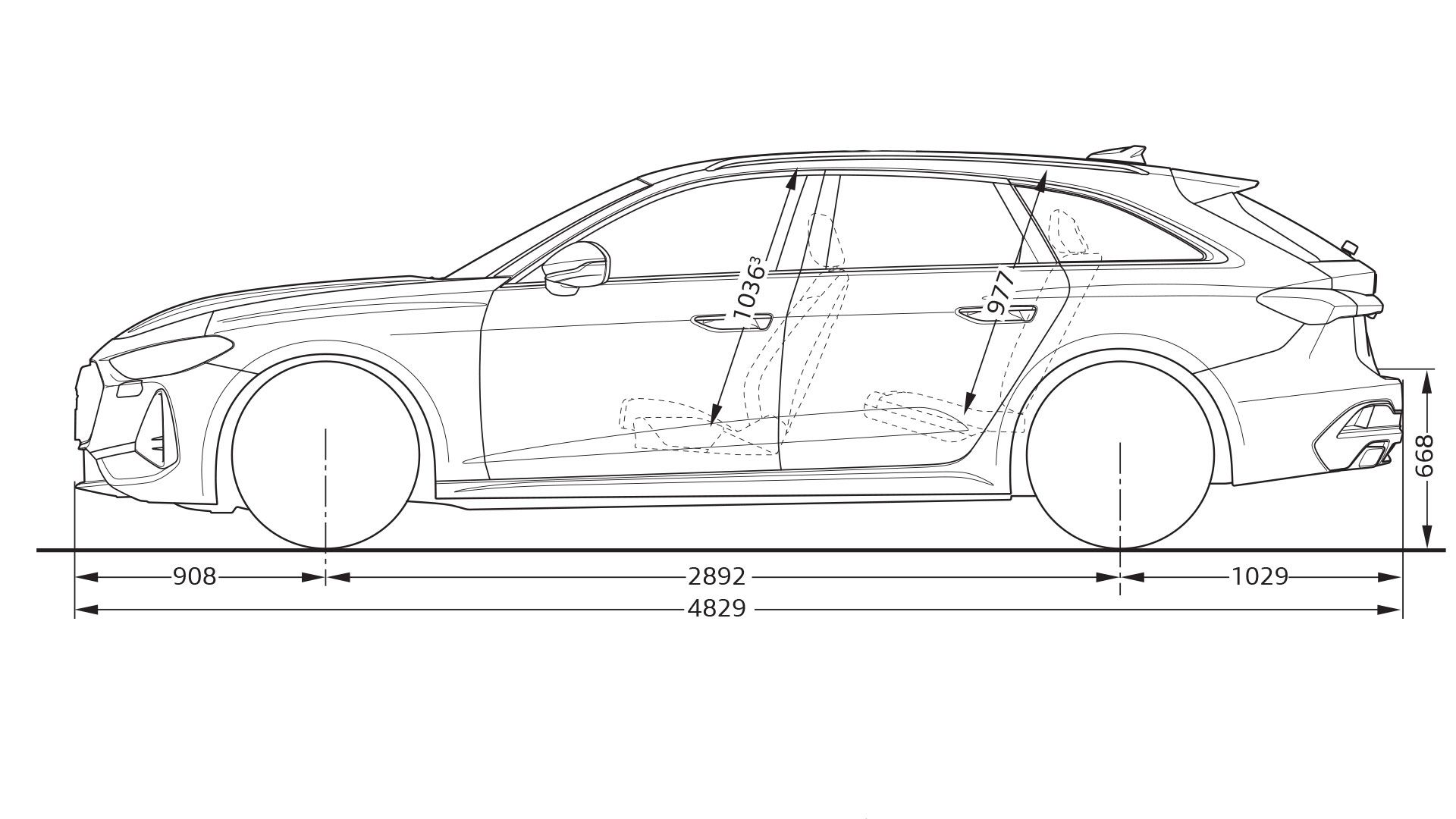 Audi A5 Avant Abmessungen » Länge & Co. Audi Österreich