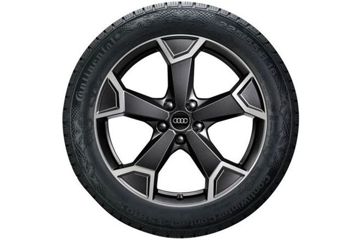 Audi Q3 5 Arm Secare Design Winterkomplettrad schwarz