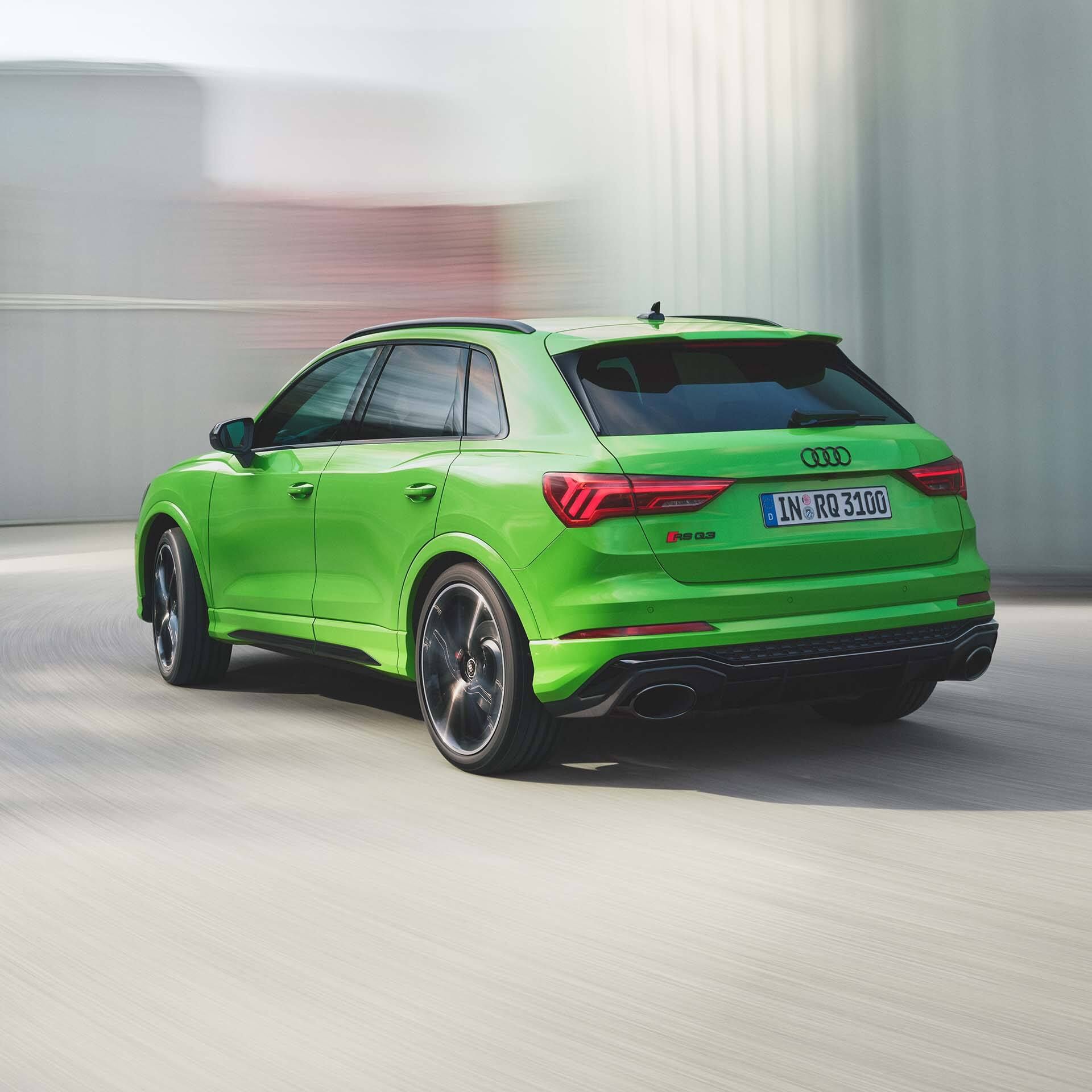 Audi RS Q3 dynamische Seitenansicht