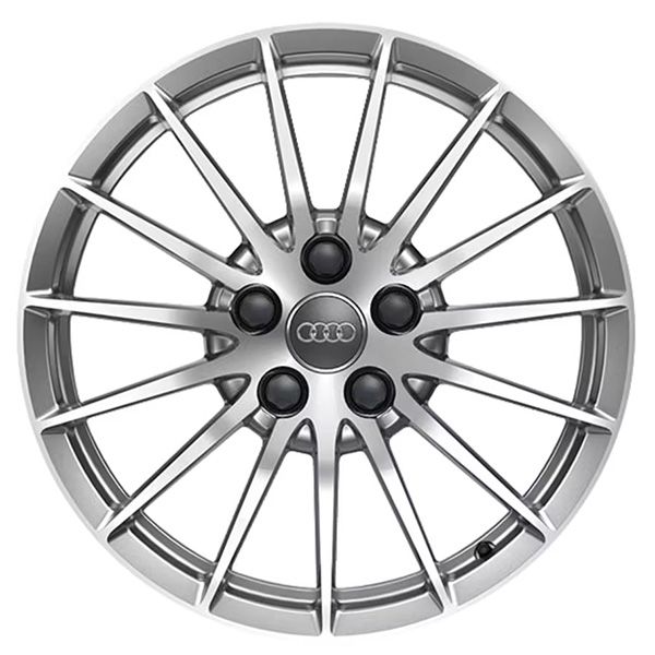 Audi A5 Leichtmetallfelge silbern