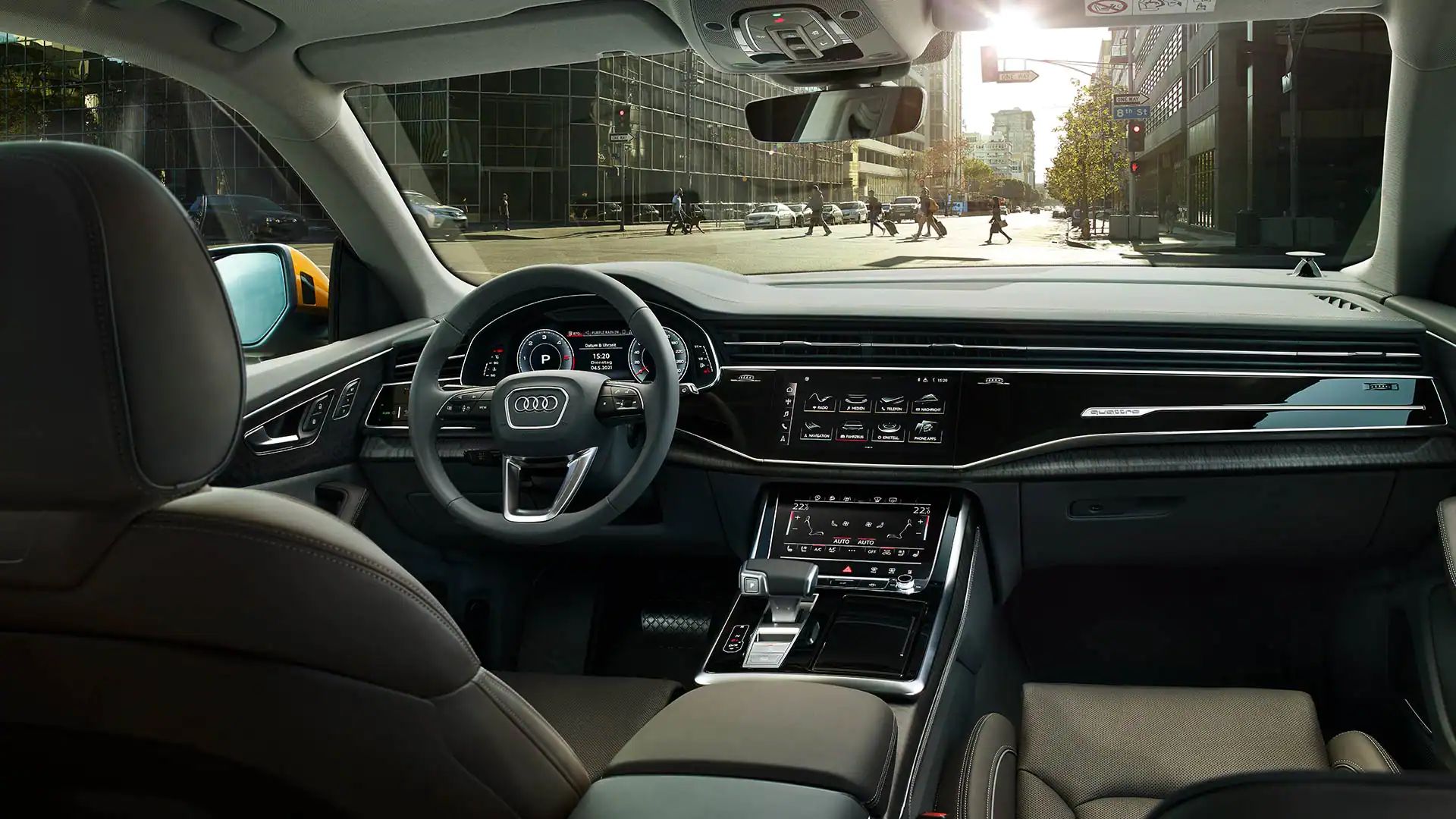 Interieur Ansicht des Audi Q8