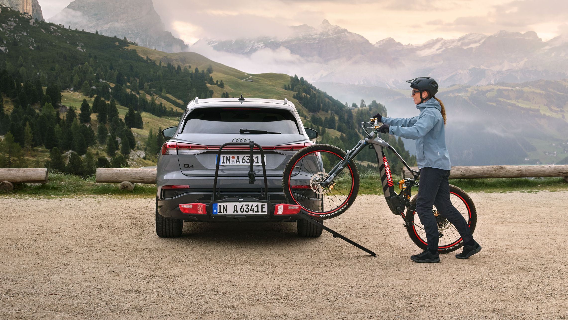 Audi electric mountain bike powered by Fantic