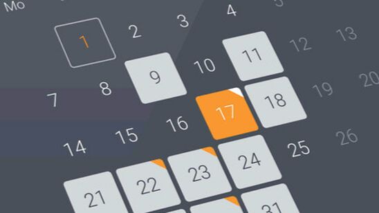 Kalender Servicebuchung online 