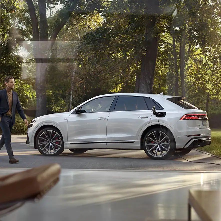 Heimische Ladesituation Audi Q8 TFSI e