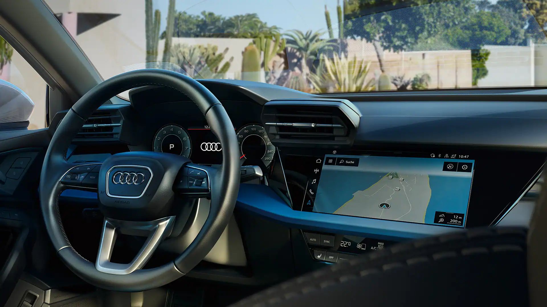 Cockpit des Audi A3 Sportback g-tron 